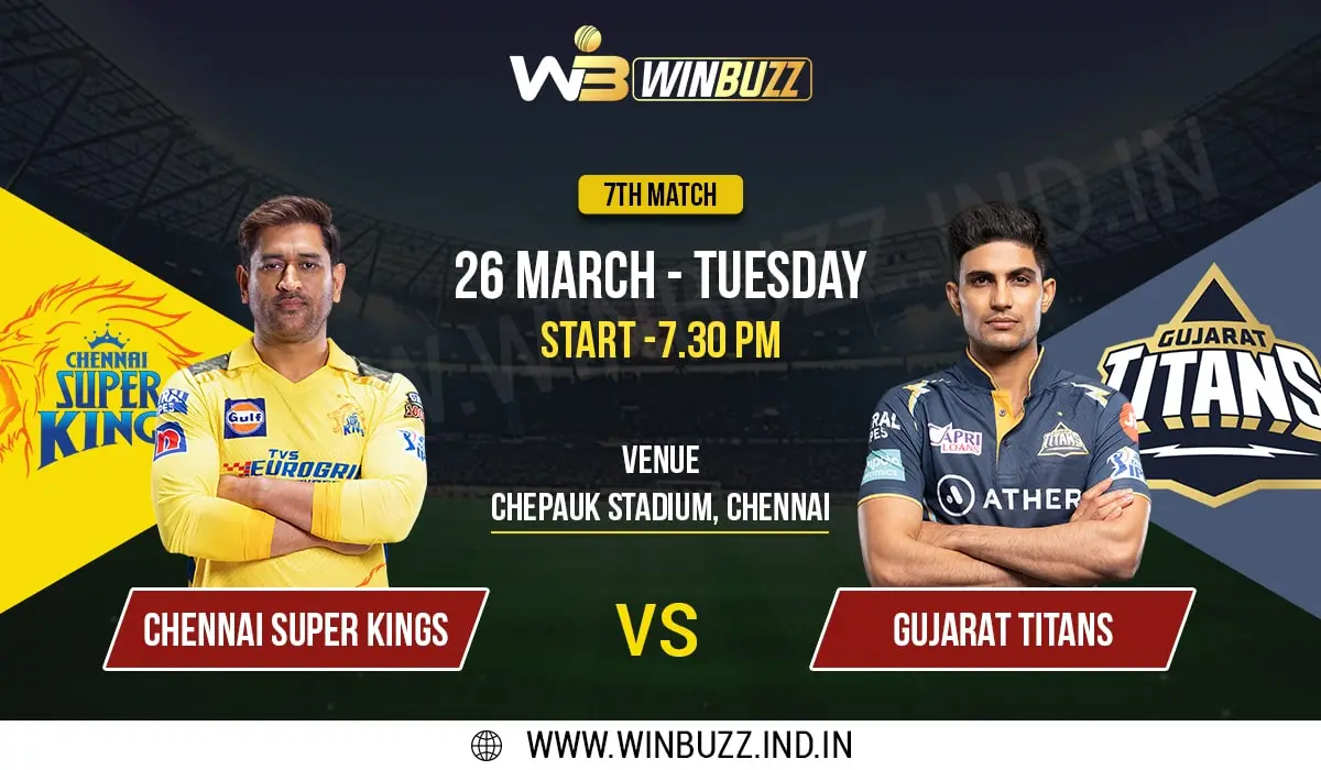 Read more about the article GT Vs CSK : Match Details, Team, Prediction IPL 2024