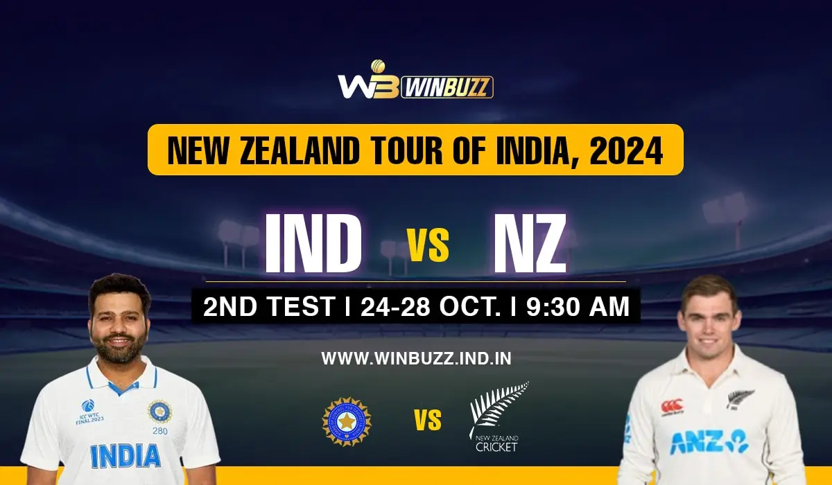 Read more about the article IND vs NZ 2024 2nd Test Match Preview, Prediction: Can India Level the Series?